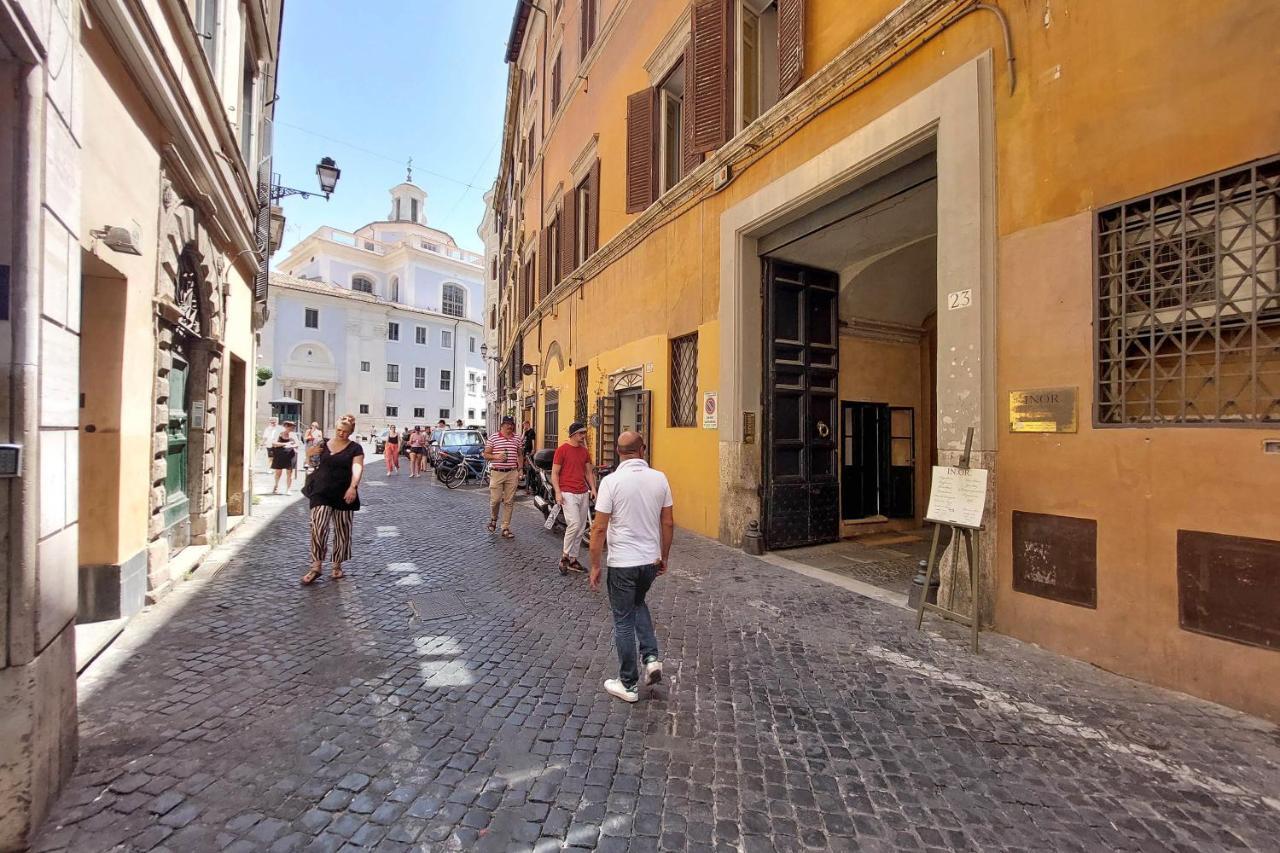 ローマLa Dimora Pantheonアパートメント エクステリア 写真
